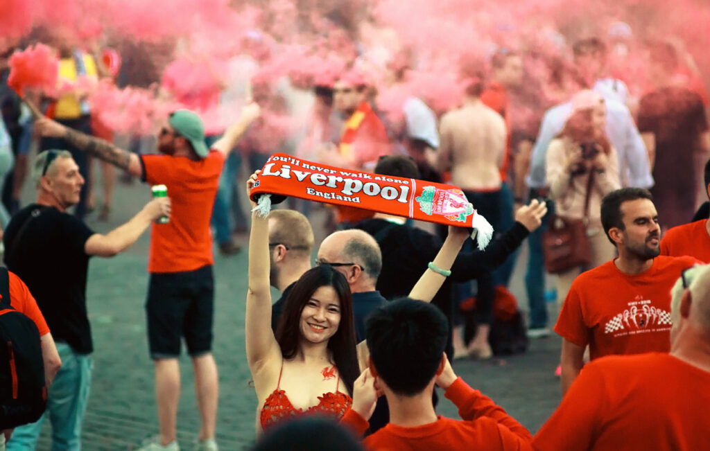 Fans vom FC Liverpool. Archivbild: Bozhena Melnyk / Shutterstock.com